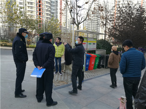 青島市開展城市垃圾分類聯合執法集中整治行動