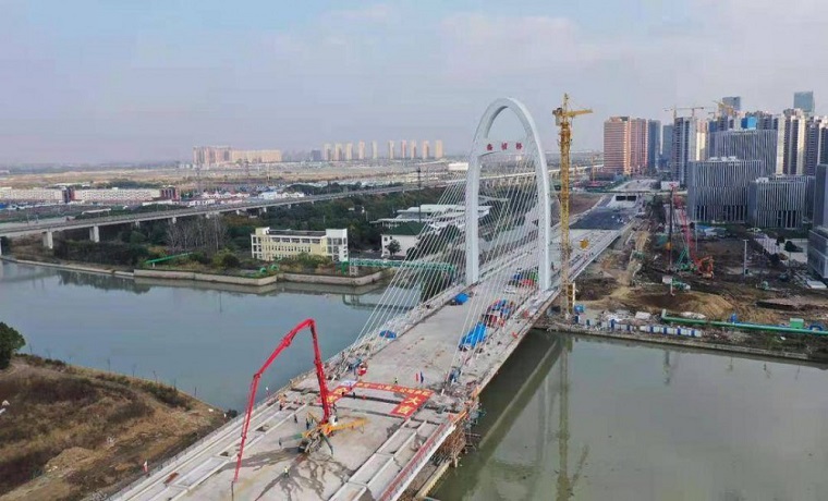 蘇州高鐵新城東西交通大動脈即將打通