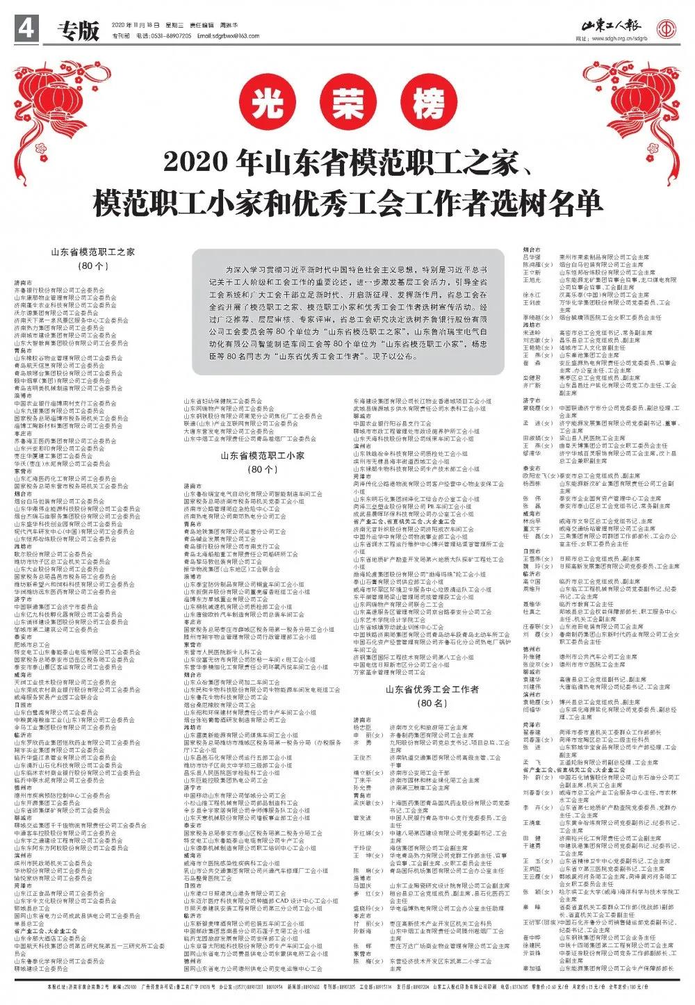 德州市市立醫院工會張俊雙：傾情傾力服務 當好職工“娘家人”