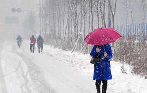 安徽省將迎降溫降雪過程