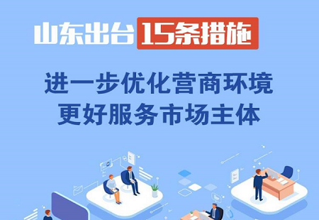 政能量丨15條措施進一步優化營商環境，山東這波操作用心了