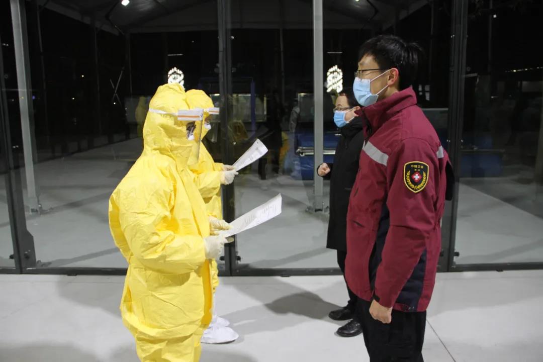 德州市疾控中心開展突發新冠疫情應急演練