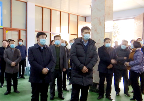 全省食品安全抽檢核查處置工作現場觀摩會與會人員到郯城縣觀摩