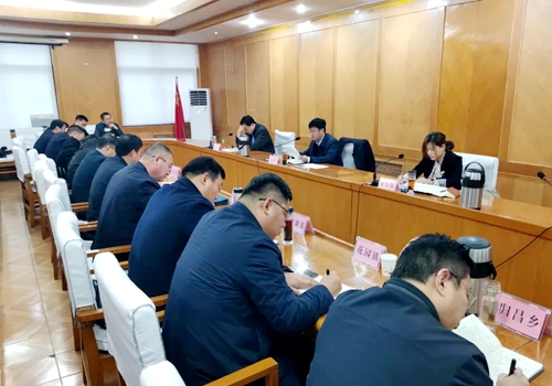 郯城縣召開全縣重污染天氣應急工作會議