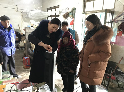 【雪暖】磨山鎮“火力全開”溫暖了整個冬天