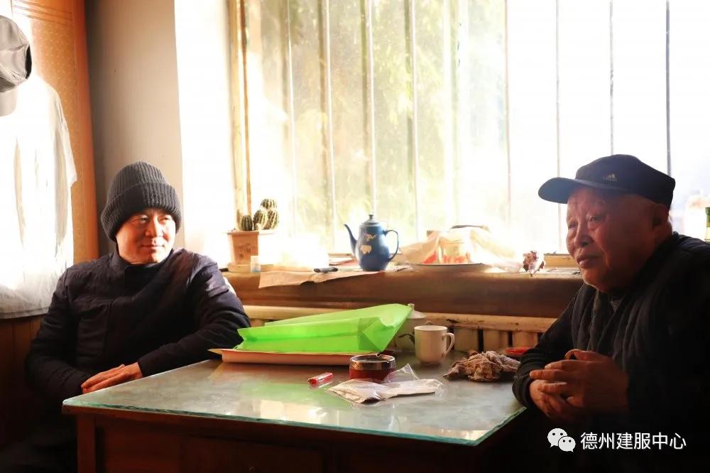 德州市新舊動能轉換示范區建服中心開展“百萬農戶溫暖行”活動