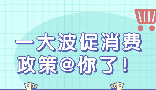 一波促消費政策@你了！汽車、家電、餐飲……這些領域都跟你有關