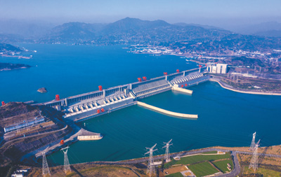 三峽電站年發電量創世界紀錄