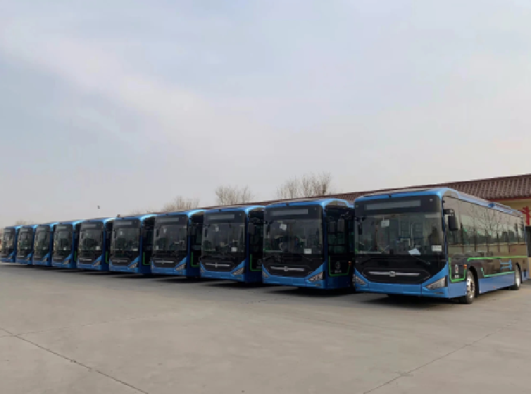 菏澤再添100輛新能源公交車 