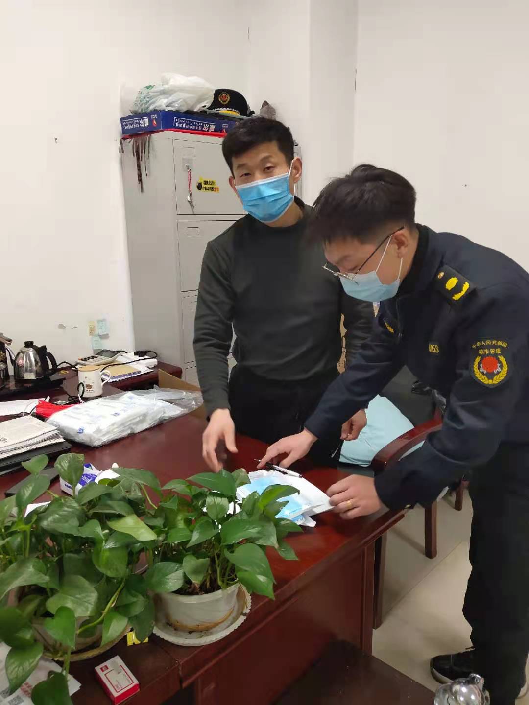 山亭區綜合行政執法局： 全面加強疫情常態化防控