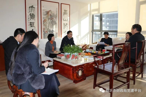 市財政局到“紅領書記”派駐單位調研黨建工作