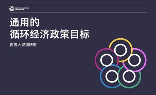 全新政策目標為促進大規模循環經濟轉型創造機遇