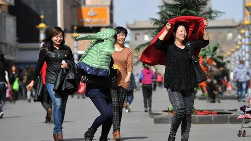 立春到，氣溫升安徽氣溫直沖20℃