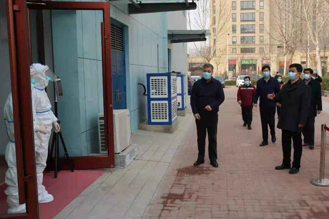 德州市副市長范宇新走訪慰問市疾控中心一線工作人員