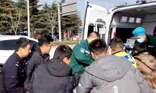 郯城：男子大年喝農藥 警醫接力急救助