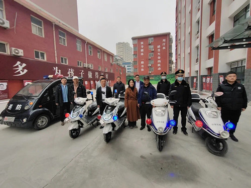 新巡邏車再助新學期學校安全