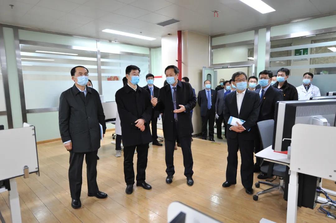 德州市領導來德州市人民醫院督導安全生產及疫情防控相關工作