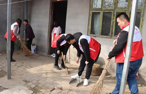 山東省臨沂市莒南縣板泉鎮開展“學雷鋒”系列志愿服務活動