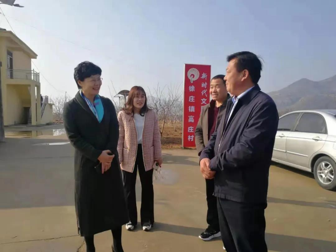 棗莊市山亭區人社局主要負責人和徐莊鎮鎮長到區人社局派駐第一書記的高莊村就鄉村振興、鄉村就業、文明鄉村建設展開調研。