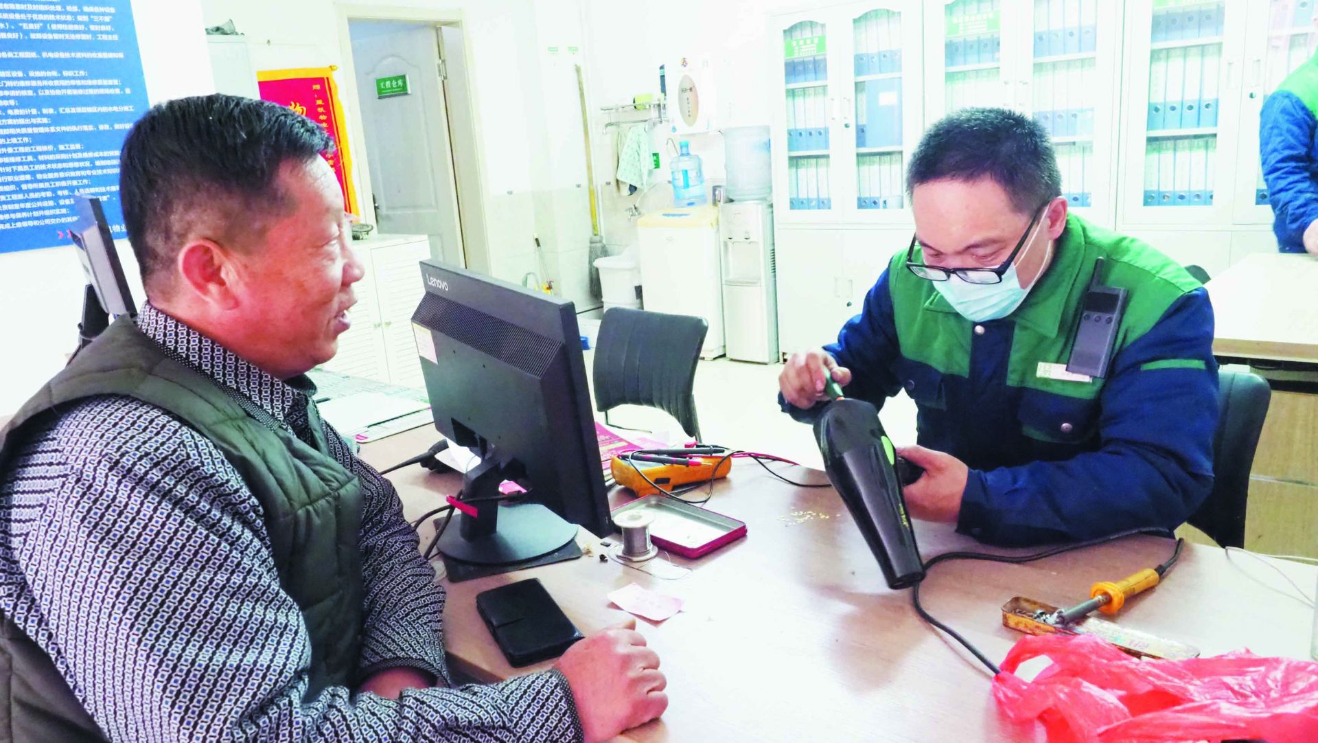 德州經開區星凱國際小區有個“雷鋒驛站”，4年免費維修小家電2000余件