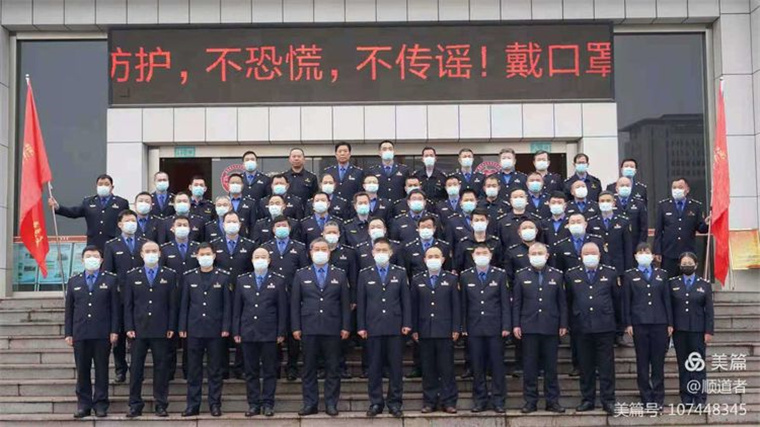 菏澤市城市管理行政執法支隊黨總支開展緬懷革命先烈、弘揚革命傳統現場教育活動