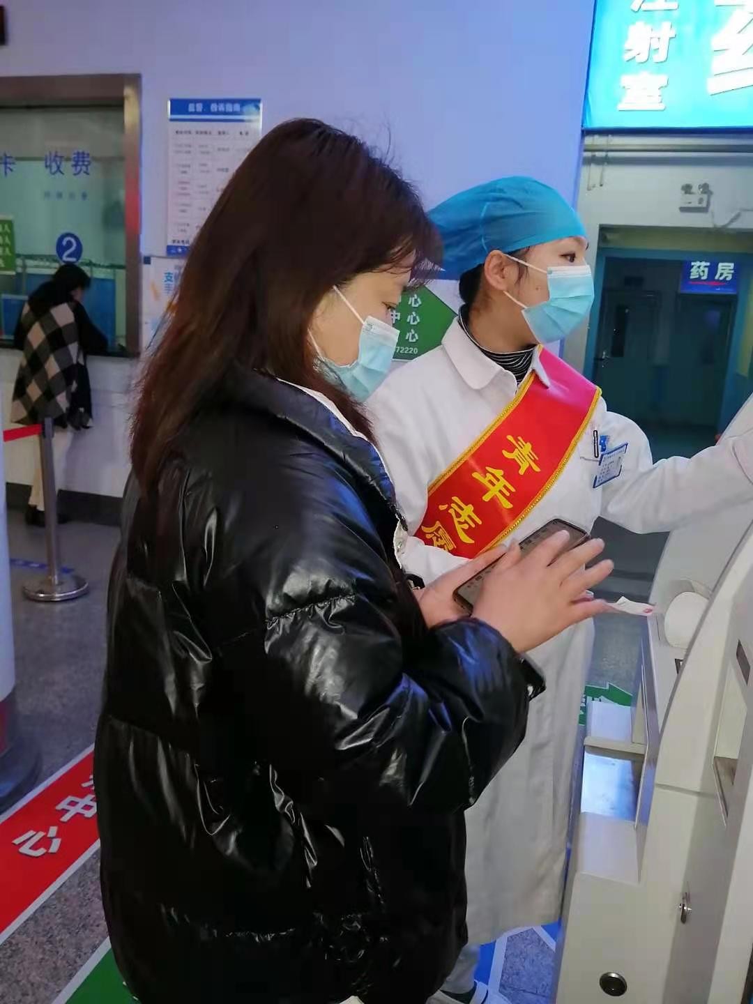 別樣的清明節，德州市第七人民醫院醫護人員志愿服務方便患者