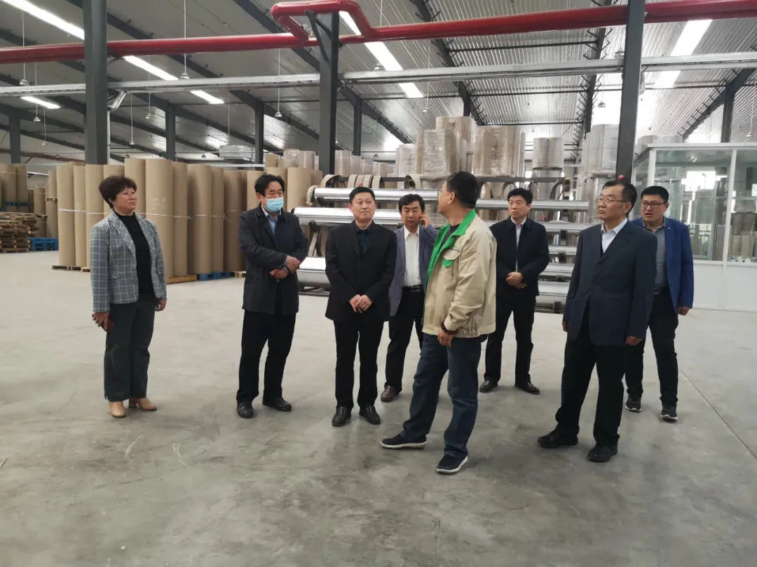 德州市工商聯到平原調研造紙和印刷產業鏈及商會工作