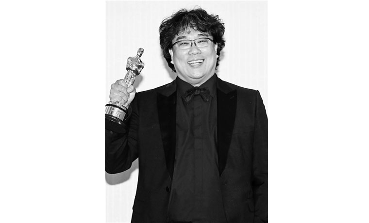 《寄生蟲》橫掃奧斯卡 導演稱對電影是真愛
