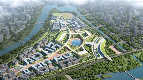 康復大學創新核二次結構完成約八成 已有16棟建筑單體封頂