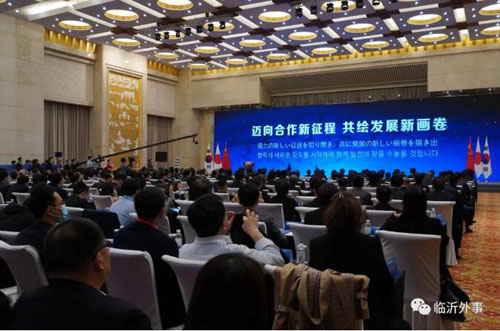 搭建新平臺共謀新發展 臨沂市參加“中日韓對接合作發展山東行”活動