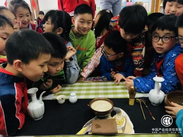 非遺宋代點茶走進鎮江市中山路小學