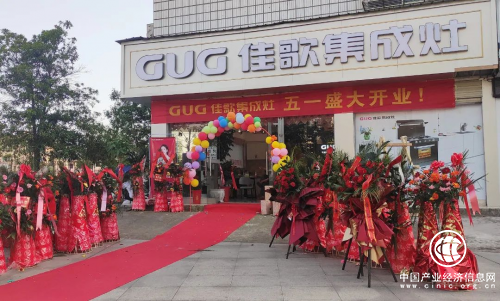 佳歌集成灶湖北咸寧專賣店正式開業