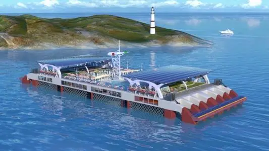 “粵海糧倉”再擴容 廣東開建80米半潛式深遠海智能養殖旅游平臺