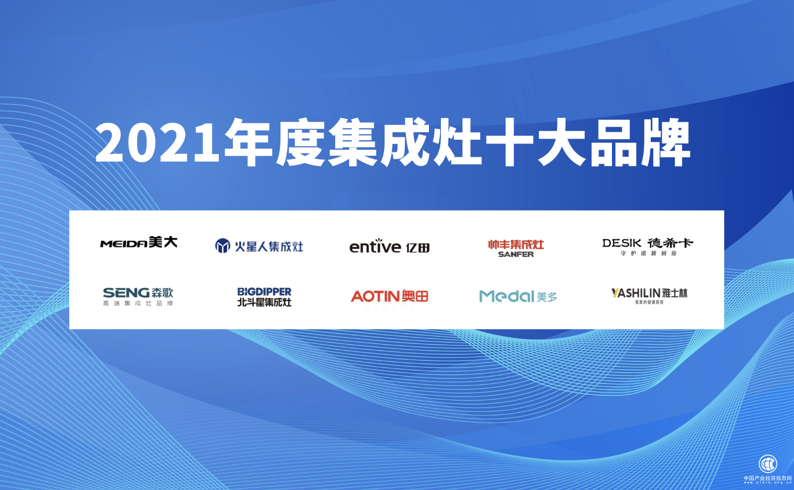 2021年度集成灶十大品牌榜單榮耀揭曉！