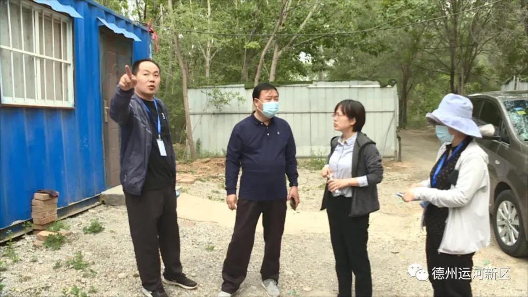 迎復審｜德州市迎接國家衛生城市復審領導小組辦公室督導組到德州運河新區督導檢查
