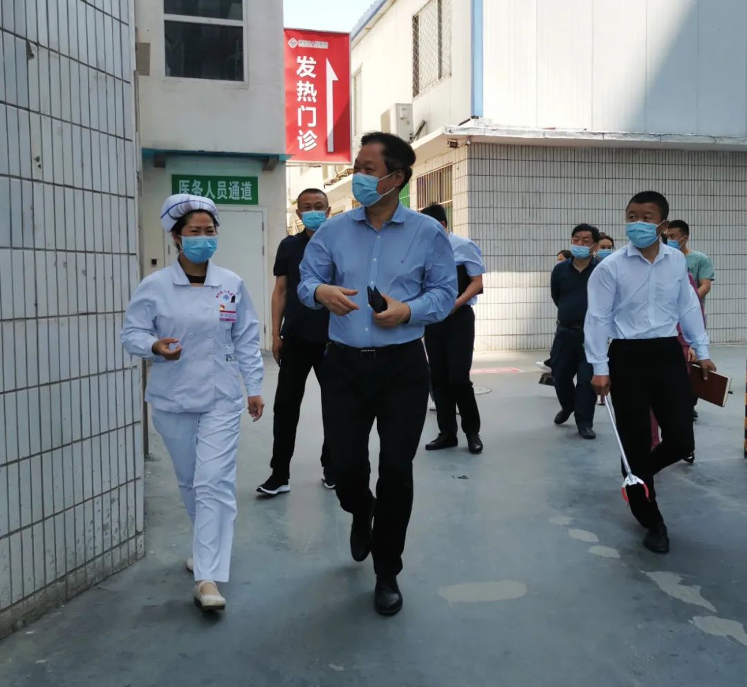 德州市人民醫院黨委書記程吉東帶隊督導疫情防控、安全生產等工作