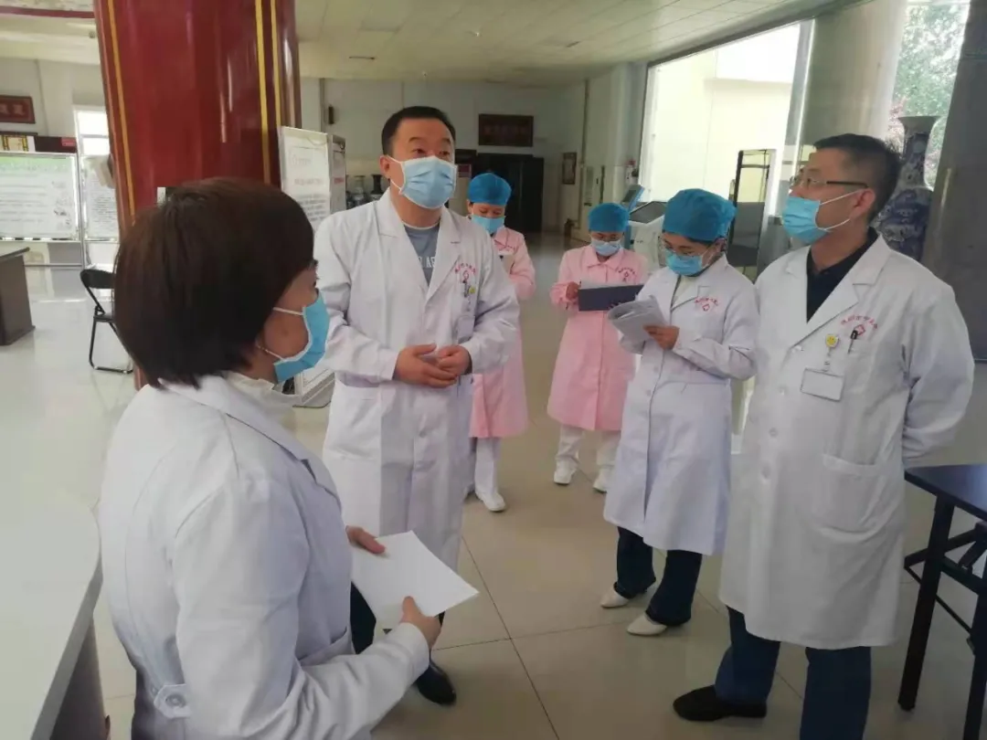德州市中醫院黨委書記王平帶隊對重點工作進行督導檢查
