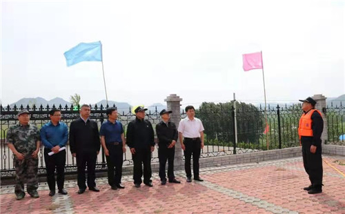 巖馬水庫開展防御洪水方案聯合演練活動