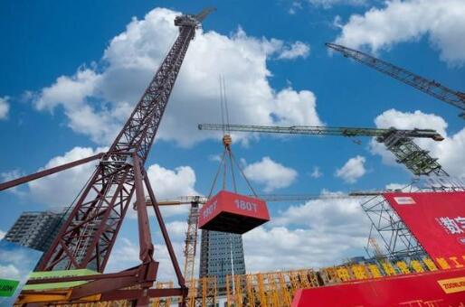 中聯重科交付全球最大風電動臂塔機