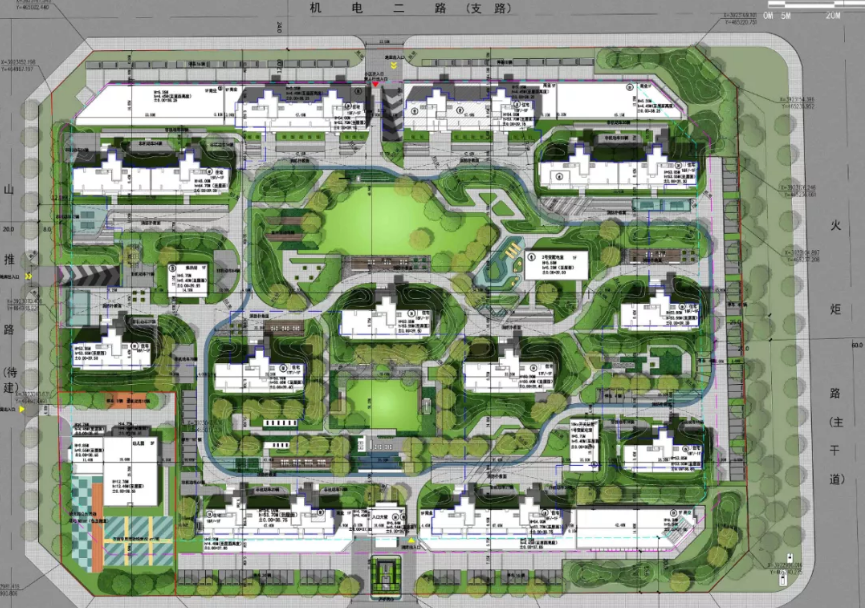 設計居住616戶！濟寧高新區一商住項目獲批