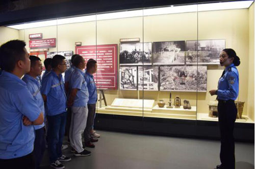 “學黨史 揚正氣” 中建三局科創發展有限公司建設者進博物館學黨史