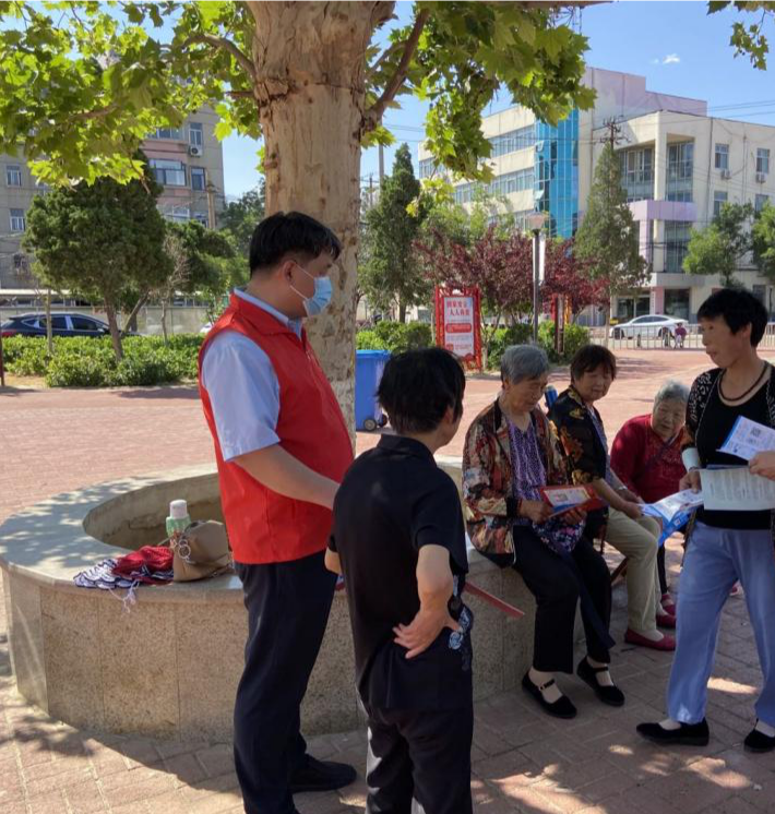 我為群眾辦實事：德州市醫保局開展進社區宣傳安全生產活動