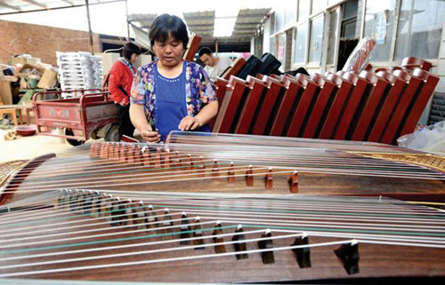 1-4月樂器及其零件、附件出口額比去年同期增長58.9%
