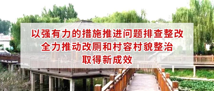提升群眾滿意度，于勝濤就全區農村改廁規范升級工作情況現場辦公