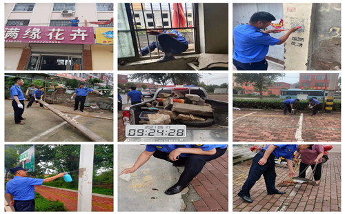 山亭區綜合行政執法局 下足“繡花”功夫 聚力創衛攻堅