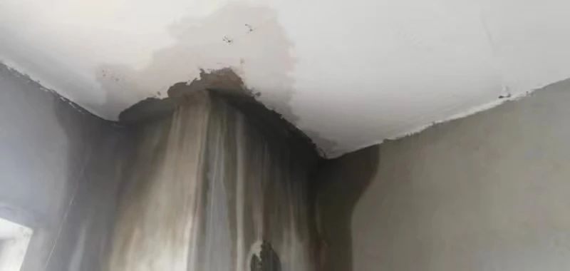 濟寧某樓盤一場大雨后，成為“豆腐渣”工程