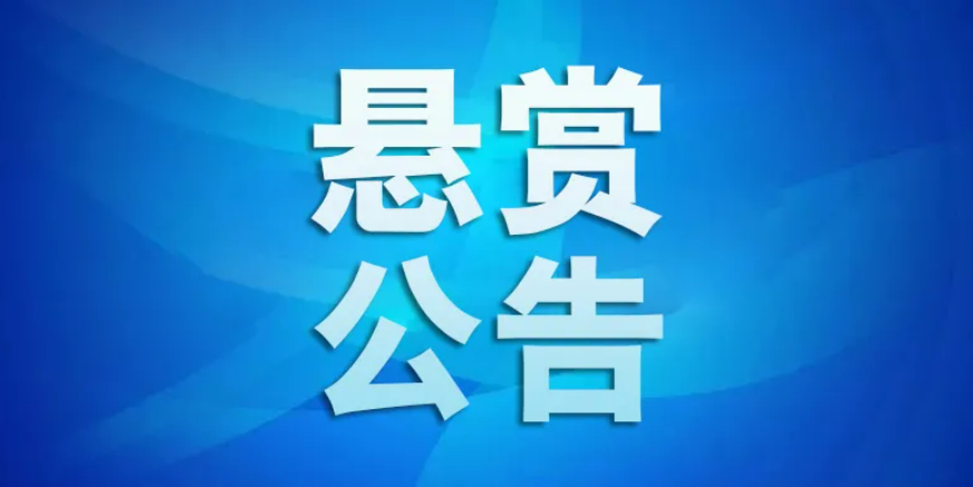 濟寧任城區人民法院發布懸賞公告