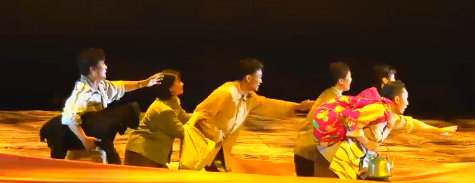 濟寧市山東梆子劇院《夢圓黃河灘》亮相第十二屆山東文化藝術節