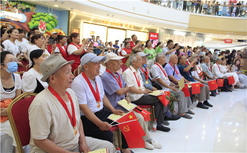 薛城區臨城街道開展建黨100周年紅色歌曲展演