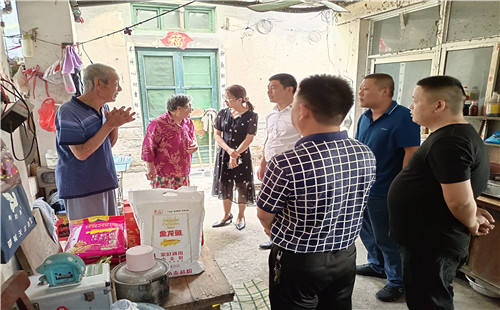 薛城區臨城街道開展情系退役軍人關愛活動